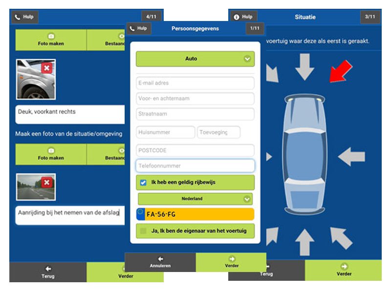 Gedigitaliseerd Claimformulier - Screenshot 1