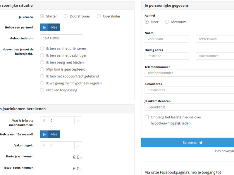 Lead Generatie Platform - Screenshot 1